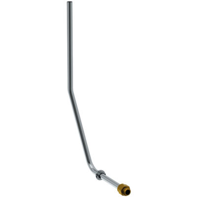 Neck tube for TEMPOMATIC 4 TEMPOFLUX recessed urinal valves