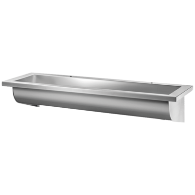 Wall-mounted CANAL wash trough