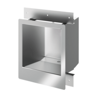 160330-COMMISSARIAT stainless steel washbasin for recessed installation