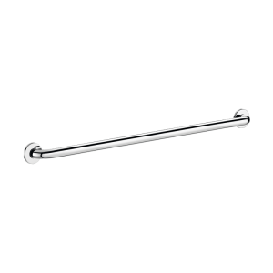 Straight stainless steel grab bar, bright, Ø 32mm, 900mm