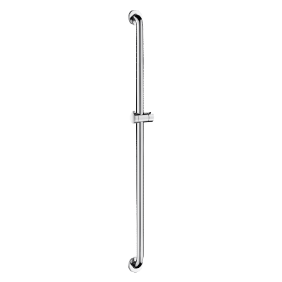 Upright shower bar, Ø 32mm with sliding shower head holder