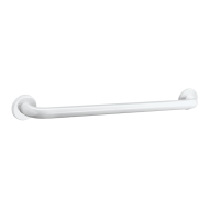 350506W-Basic straight grab bar, white, Ø 32mm, 600mm