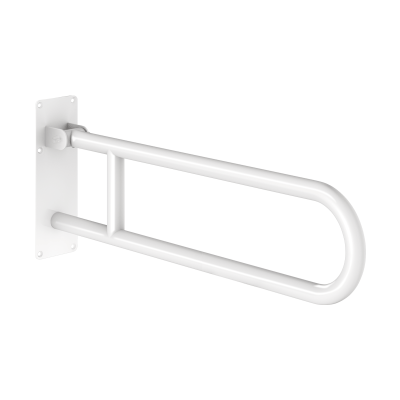 Basic drop-down grab bar, white, L. 760mm