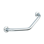 550-ECO angled grab bar 135°, bright, 220 x 220mm