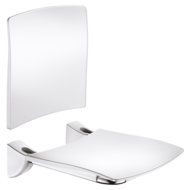 510434-Lift-up Comfort shower seat with backrest