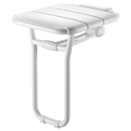 510400-Lift-up shower seat, with ALU leg