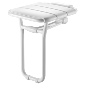 Lift-up shower seat, with ALU leg