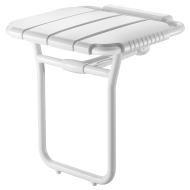 510410-Lift-up shower seat with ALU leg- Large model