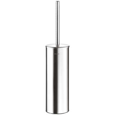 Wall-mounted toilet brush set with lid