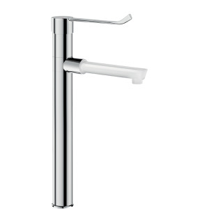 Mechanical sink or basin mixer