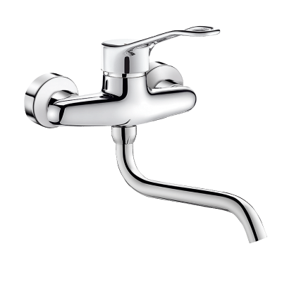 Mechanical sink mixer