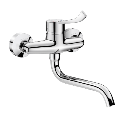 Mechanical sink mixer