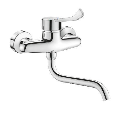 Mechanical sink mixer