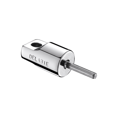 Chrome-plated 2.5mm Allen key