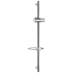 Chrome-plated shower rail