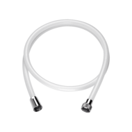 434080-White, reinforced PVC flexible hose