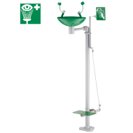 9201-Free-standing eye wash station