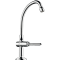 TEMPOSTOP time flow pillar tap, swan neck spout & control lever L200mm