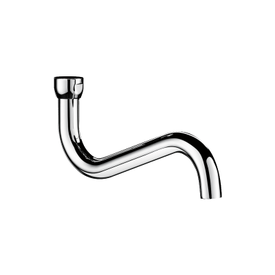 Swivelling swan neck tubular spout L. 200mm