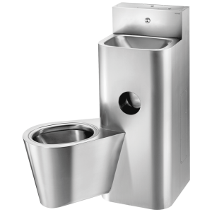 KOMPACT washbasin and wall-hung WC combination