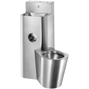 KOMPACT washbasin and floor-standing WC combination