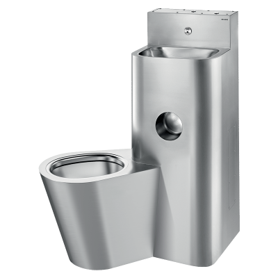 KOMPACT washbasin and floor-standing WC combination