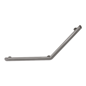 Be-line® anthracite angled grab bar 135°, 400 x 400mm