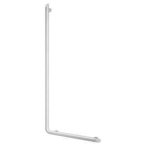 Be-line® L-shaped grab bar, matte white, H. 1,130mm