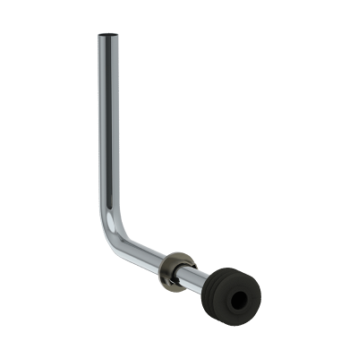 Neck tube for TEMPOMATIC 4 and TEMPOFLUX recessed flush valves