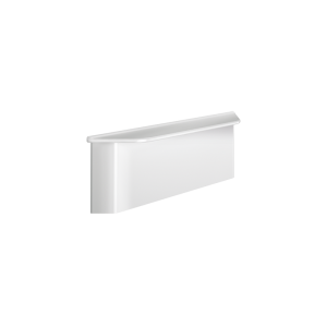 Wall-mounted shelf for showers to conceal fixings