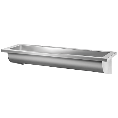 Wall-mounted CANAL wash trough