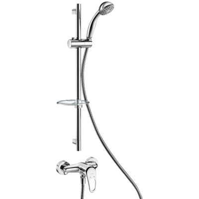 Shower riser kit with EP mechanical mixer