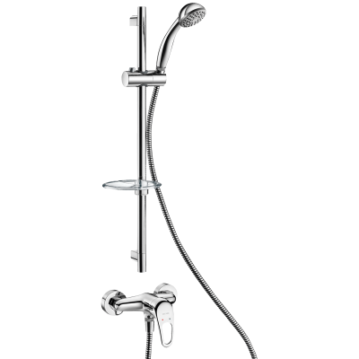 Shower riser kit with EP mechanical mixer