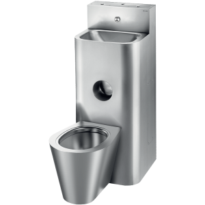 Combi KOMPACT HW/CW - washbasin and floor-standing WC pan