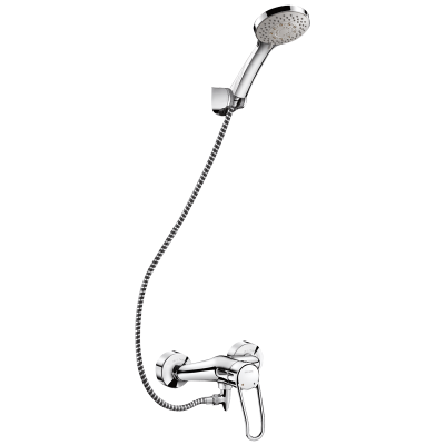 Auto-draining shower kit with EP mechanical mixer