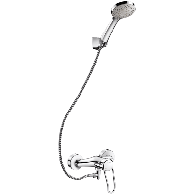 Auto-draining shower kit with EP mechanical mixer