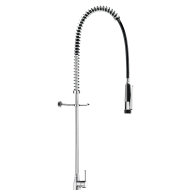 5826-Single hole pre-rinse set with mixer