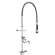 5832-Single hole pre-rinse set with mixer