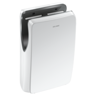 510624W-SPEEDJET 2 white air pulse hand dryer, with HEPA filter