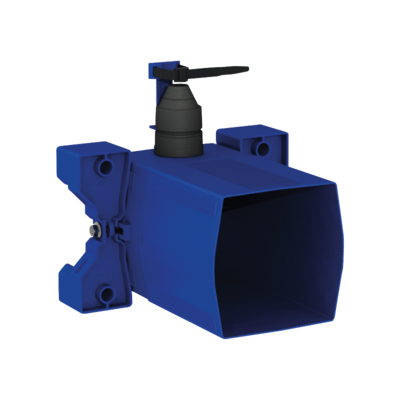 Recessed waterproof housing for TEMPOMATIC WCs