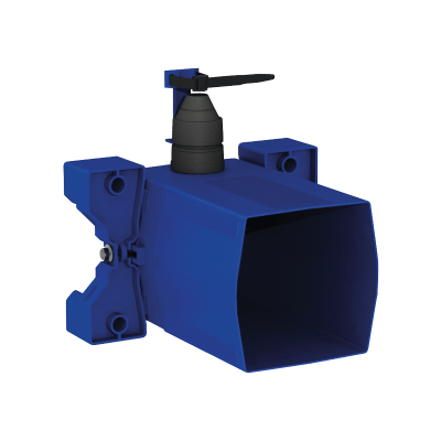 Recessed waterproof housing for TEMPOMATIC WCs