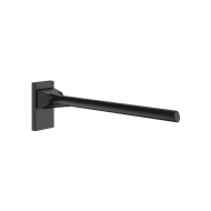 511960BK-Be-Line drop-down support rail, L.650 mm, matte black