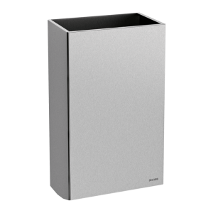 Wall-mounted 304 stainless steel bin, 20 liters