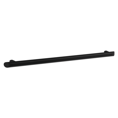 Be-Line® matte black straight grab bar Ø 35mm, L. 900mm