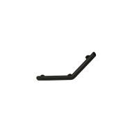 511983BK-Be-Line® matte black angled grab bar 135° 220 x 220 mm