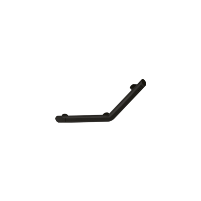 Be-Line® matte black angled grab bar 135° 220 x 220 mm