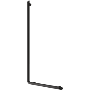 Be-line® L-shaped grab bar, matte black, H. 1,130mm