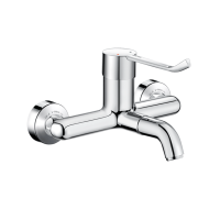 2611EP-Wall-mounted basin mixer with pressure-balancing