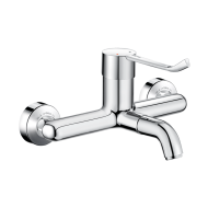 2614EP-Wall-mounted basin mixer with pressure-balancing