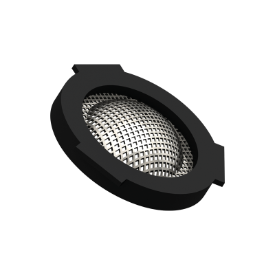 Filter with mesh screen